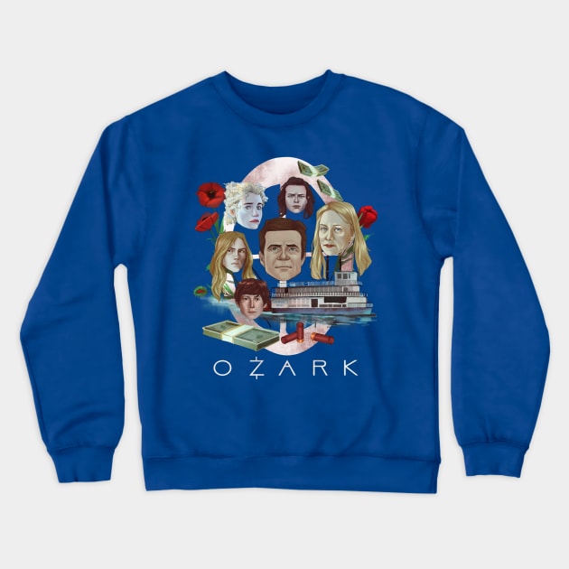 OZARK Crewneck Sweatshirt by parkinart